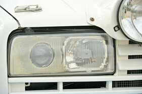 Volkswagen Golf Rallye DRM (1991) – Rechteckige Scheinwerfer mit Dreifach-Ellipsoid