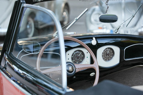 Volkswagen Hebmüller Cabriolet (1954) - Blick ins Interieur - 40. Oldtimer-Meeting Baden-Baden 2016