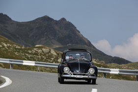 Volkswagen Käfer 11 (1963) - bei der Überquerung des Flüelapasses an der Passione Engadina 2019