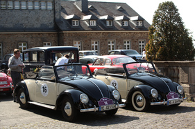 Volkswagen Käfer Hebmüller Cabriolet 11C (1951) - an der Rallye Historique anlässlich der Schloss Bensberg Classics 2015