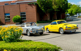 Volkswagen Karmann Ghia 1600 L Typ 34 (1968) - Die Ausführung beim einen ist eher klassisch, beim anderen gewagt