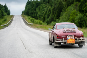 Volkswagen Karmann-Ghia (1966) - Tag 18 - Ekaterinburg - Perm - Rallye Peking-Paris 2016