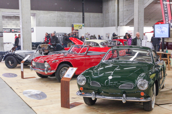 Volkswagen Karmann-Ghia (1968) – auf der Oldtimermesse St. Gallen 2021