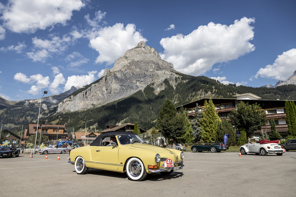 Volkswagen Karmann-Ghia Cabriolet (1970) – Jungfrau-Rallye 2022