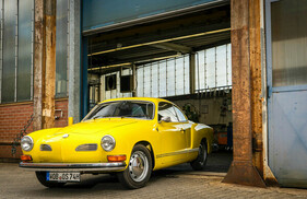 Volkswagen Karmann Ghia Coupé Typ 14 (1974) - Ab auf die Strasse