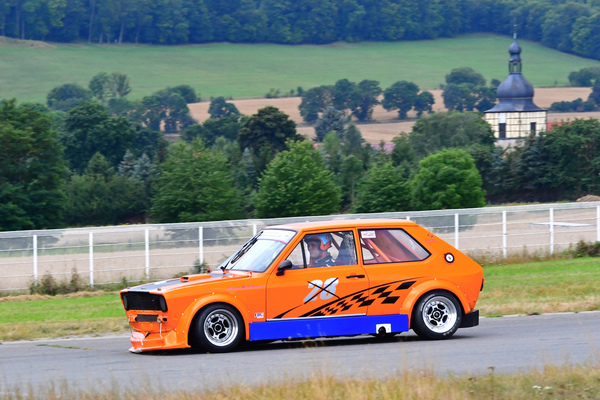 Volkswagen Polo (1976) - beim Classic Motor Weekend 2021 in Obermehler-Schlotheim