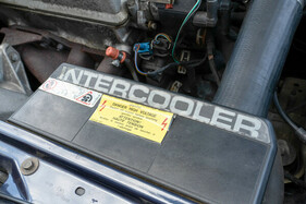 Volkswagen Polo G40 (1992) – der Ladeluftkühler ist gross angeschrieben