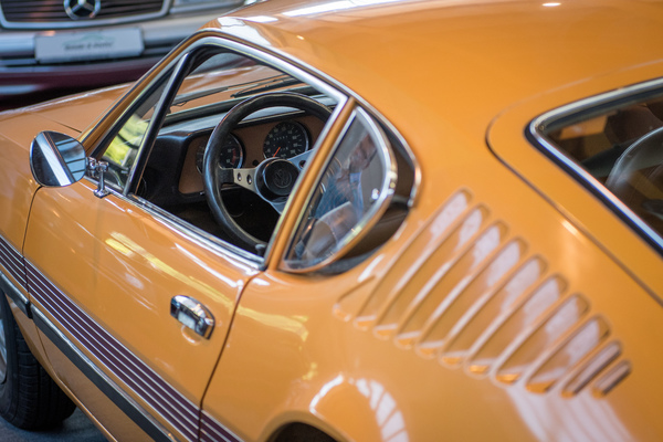 Volkswagen SP2 - gezeigt am Stand von BD Classic Cars - Motorworld Classics Bodensee 2018