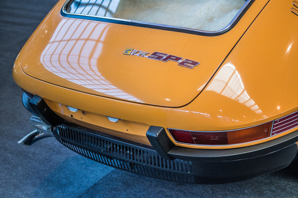Volkswagen SP2 - gezeigt am Stand von BD Classic Cars - Motorworld Classics Bodensee 2018