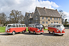 Bild: Volkswagen T1 Samba (1954) - T1 im Dreierpack
