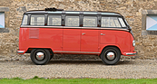 Bild: Volkswagen T1 Samba (1954) - in klassischer Farbkombi