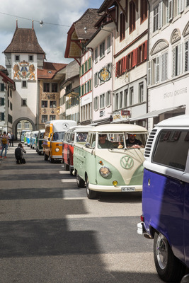 Volkswagen Transporter Pritschenwagen (1960) – 75 Jahre VW in der Schweiz