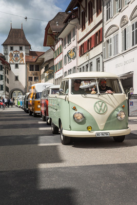 Volkswagen Transporter Pritschenwagen (1960) – 75 Jahre VW in der Schweiz