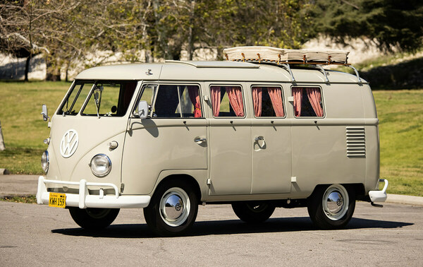 Volkswagen Type 2 Westfalia Camper (1960) wird als Lot 012 versteigert an der Gooding "Geared Online May" Auktion vom 3. bis 7. Mai 2021
