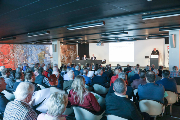 Bild: Volles Haus im Verkehrshaus - SHVF-Delegiertenversammlung am 27. April 2024