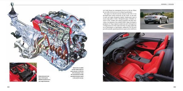 Volume I - Seiten 224-225 - Honda S2000 - Buch "Quiet Greatness"