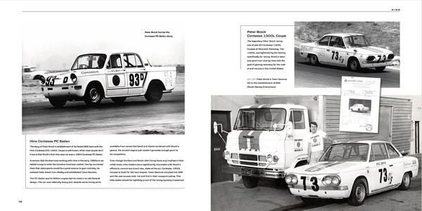 Volume I - Seiten 72-73 - Hino Contessa 1300 L Coupé - Buch "Quiet Greatness"