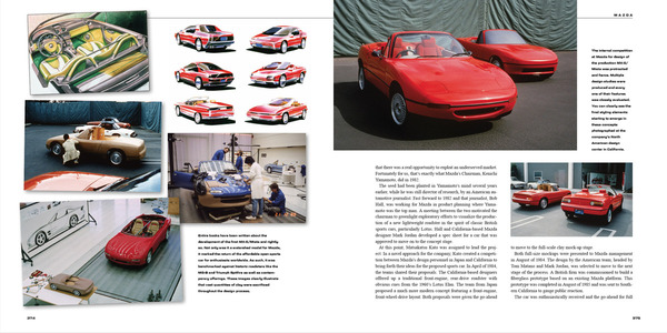 Volume II - Seiten 374-375 - Mazda MX5 - Buch "Quiet Greatness"