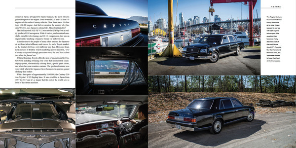 Volume IV - Seiten 1282-1283 - Toyota Century - Buch "Quiet Greatness"