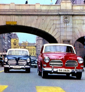 Volvo 122 (1961) - wendig in der Stadt (Originalton Volvo)