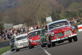 Volvo 122 S in der Sears Trophy - 72. Goodwood Member Meeting 2014
