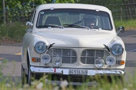 Volvo 122 SR (1963) at the GP Mutschellen 2026 - starting number 216