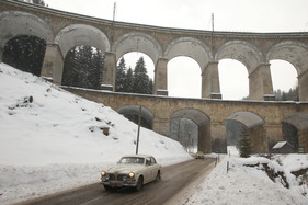 Volvo 122S (1965) - an der Aflenzer Winterclassic 2013