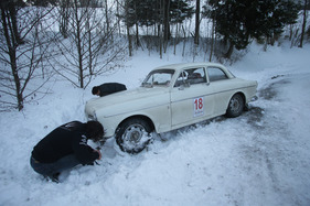 Volvo 122S (1965) - an der Aflenzer Winterclassic 2013