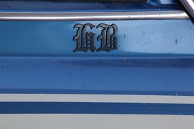 Volvo 123 GT (1967) - Initialen des Fahrers