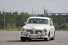 Bild: Volvo 123 GT (1972) - Vintage Demo Racing hinter den Hallen - Klassikwelt Bodensee 2023