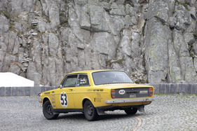 Volvo 142 (1969) - an der Rallye Peking-Paris 2013 - Sonderprüfung Tremola Tag 31