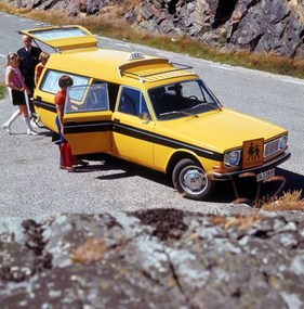 Volvo 145 (1970) - Express-Variante als Taxi