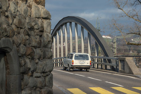 Volvo 145 (1972) - übersichtlich dank grossen Fensterflächen