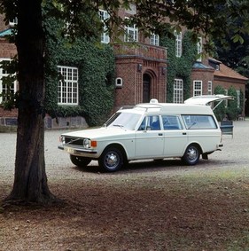 Volvo 145 (1974) - Express-Variante als Taxi