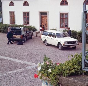 Volvo 145 Taxi-Version (1970) - Geräumiger Raum für Insassen und Gepäck ist seit jeher eines der Markenzeichen. Volvo 145 Taxi-Version (1970) - Geräumiger Raum für Insassen und Gepäck ist seit jeher eines der Markenzeichen.