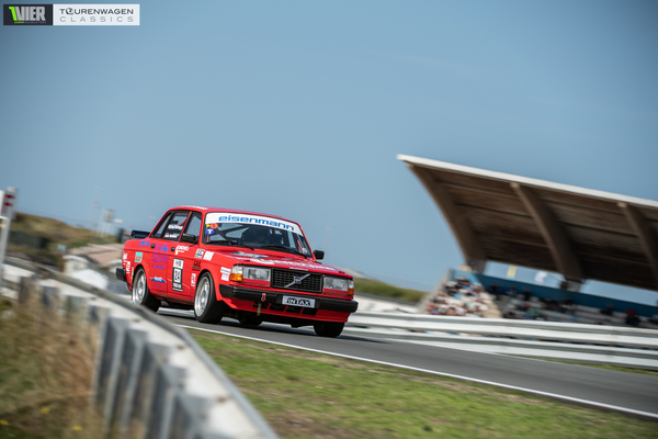 Volvo 240 Turbo (1985) am Historic Grand Prix in Zandvoort im Rahmen der Tourenwagen Classics 2018