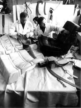 Volvo 262 C (1977) - spezielles Interieur, das durch die Bertone-Leute in Handarbeit überzogen wird