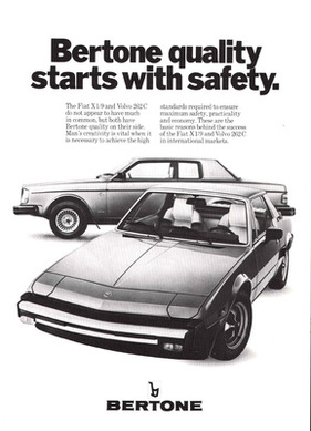 Volvo 262 C (1980) - in der Werbung von Bertone