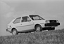 Volvo 343 (1976) – Stossstangen dienen als Prallkörper (© Archiv Automobil Revue) Volvo 343 (1976) – Stossstangen dienen als Prallkörper (© Archiv Automobil Revue)