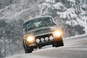 Volvo 544 (1960) - am Winter-RAID 2015