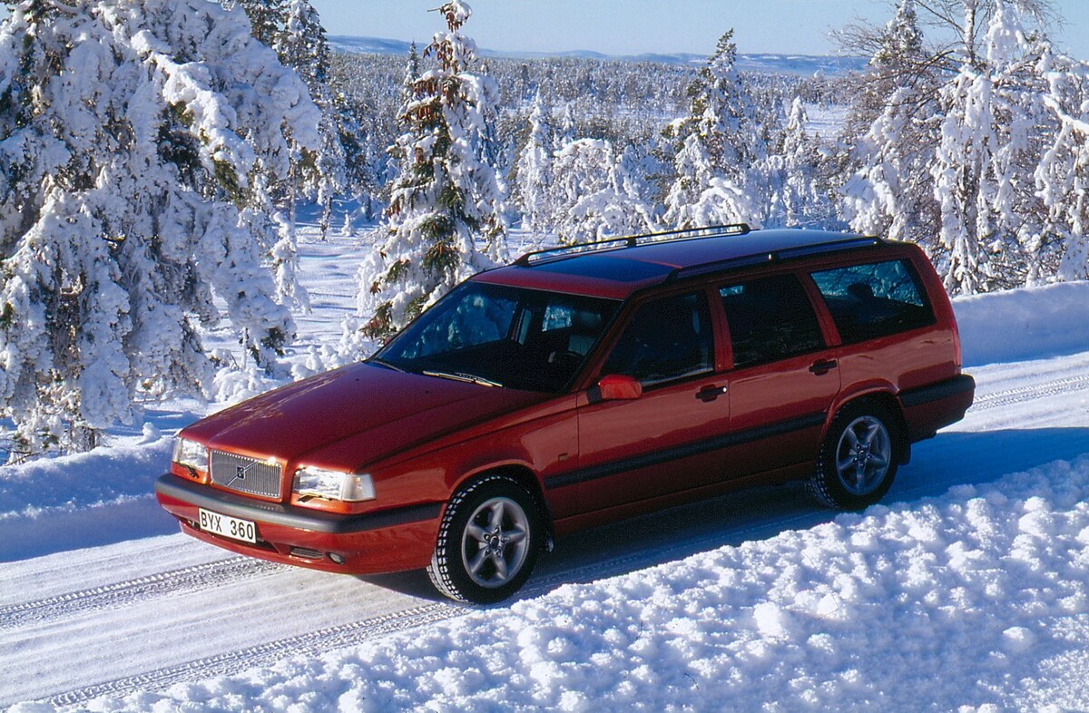 Volvo 850 AWD (1996) - Schnee ist für den Schweden sicher kein Problem