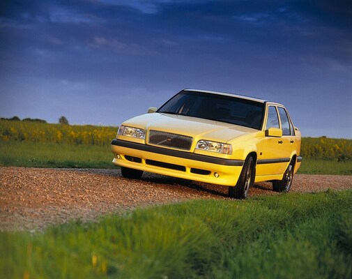 Volvo 850 T5 R (1995) - Die Farbe war Programm. Der T5 R hatte ordentlich Dampf unter der Haube