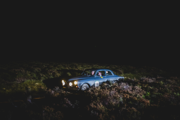 Volvo Amazon (1969) - LeJog Rallye 2019 - Volvo Amazon auf der Siegerstrasse zur Goldmedaille