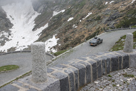Volvo Amazon (1969) - an der Rallye Peking-Paris 2013 - Sonderprüfung Tremola Tag 31