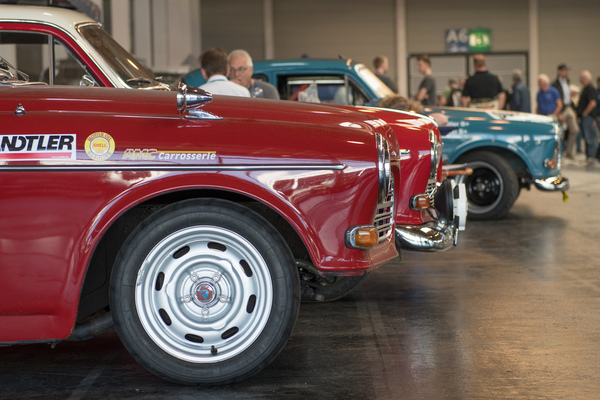 Volvo Amazon - Die Volvo von Blepp in Reih und Glied - Motorworld Classics Bodensee 2018