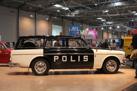 Volvo Amazon Kombi (1969) - dieser Kombi tat von 1969 bis 1976 als Polizeiwagen seinen Dienst - an der Techno Classica Essen 2012