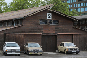 Volvo Automobile verschiedener Epochen in einer kleinen Sonderschau - Oldtimer Sunday Morning Treffen Zug am 6. August 2023 Volvo Automobile verschiedener Epochen in einer kleinen Sonderschau - Oldtimer Sunday Morning Treffen Zug am 6. August 2023