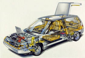 Bild Volvo LCP 2000 (1983) - Leichtbau-Zukunftsstudie von damals