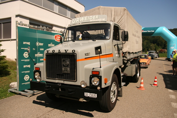 Bild Volvo LKW an der 5. Lägern Classic 2022