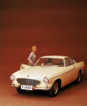 Volvo P 1800 (1961) - Werbeaufnahme von frühem Modell